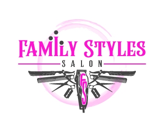 Family Styles Salon logo design by aRBy