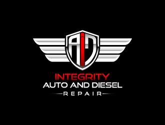 Integrity Auto and Diesel Repair logo design by mawanmalvin