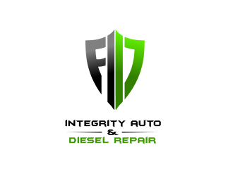 Integrity Auto and Diesel Repair logo design by Rossee