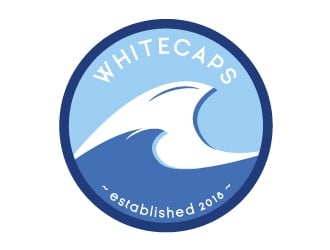Whitecaps logo design by alxmihalcea