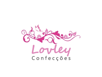 Lovely Confecções logo design by samuraiXcreations