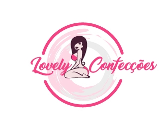 Lovely Confecções logo design by tec343