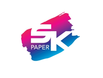 SK Paper logo design by cookman