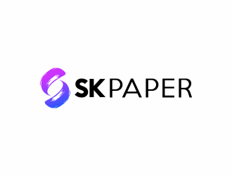SK Paper logo design by ubai popi