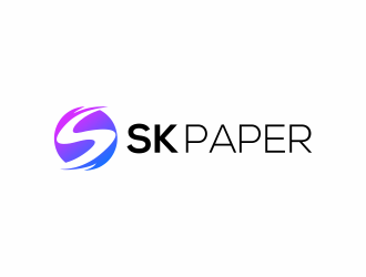 SK Paper logo design by Kopiireng