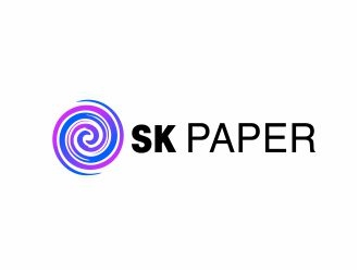 SK Paper logo design by 48art