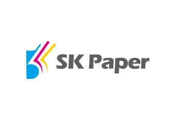SK Paper logo design by YONK