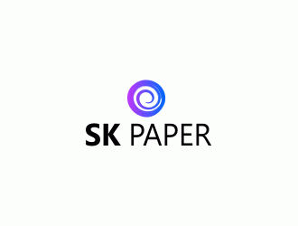 SK Paper logo design by Greenlight