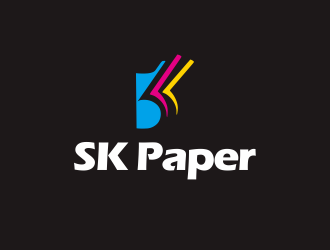 SK Paper logo design by YONK