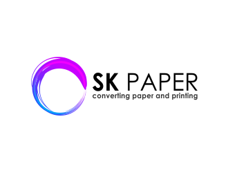 SK Paper logo design by meliodas
