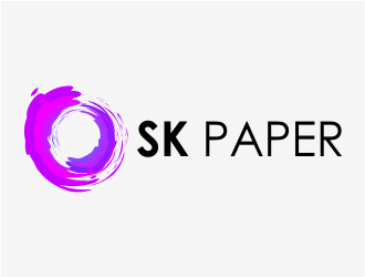 SK Paper logo design by meliodas