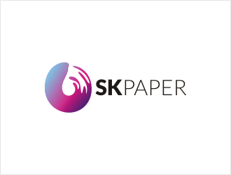 SK Paper logo design by bunda_shaquilla