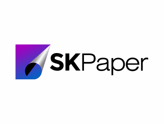 SK Paper logo design by mutafailan