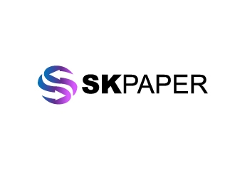 SK Paper logo design by Marianne