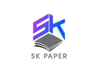 SK Paper logo design by J0s3Ph