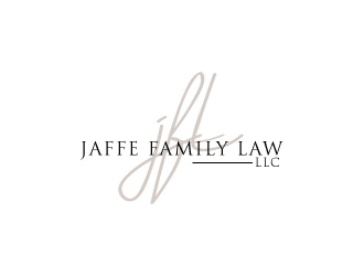 JAFFE FAMILY LAW, LLC logo design by mawanmalvin
