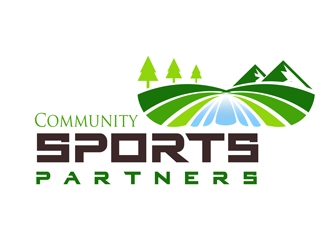 Community Sports Partners logo design by Arrs