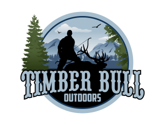 Timber Bull Outdoors  logo design by Kruger