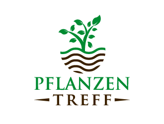 Pflanzentreff logo design by akilis13