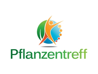 Pflanzentreff logo design by openyourmind