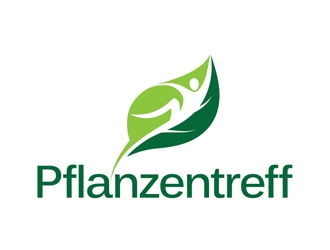 Pflanzentreff logo design by openyourmind