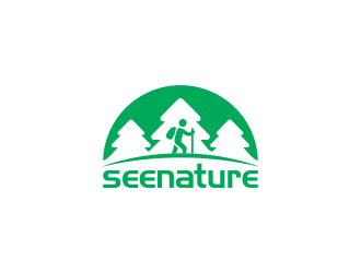 Seenature logo design by Kraken