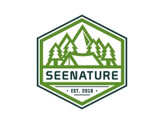 Seenature logo design by arenug
