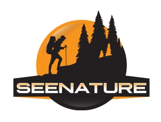 Seenature logo design by Eliben