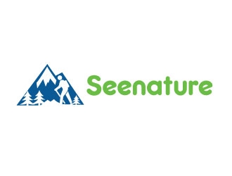 Seenature logo design by Webphixo