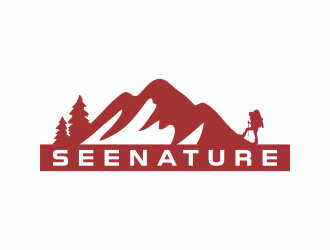 Seenature logo design by ubai popi