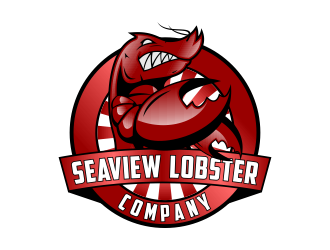 Seaview Lobster Company logo design by Kruger