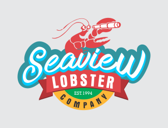 Seaview Lobster Company logo design by MCXL
