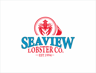 Seaview Lobster Company logo design by MCXL