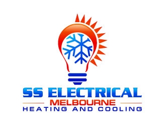 SS ELECTRICAL MELBOURNE (HEATING AND COOLING) logo design by uttam