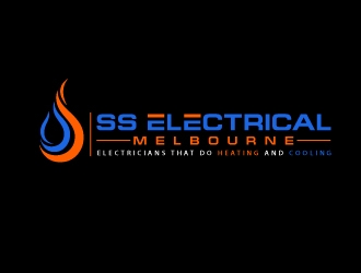 SS ELECTRICAL MELBOURNE (HEATING AND COOLING) logo design by fantastic4