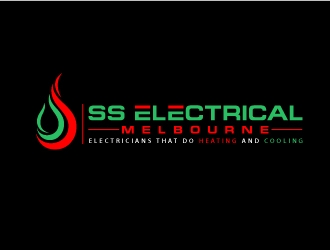 SS ELECTRICAL MELBOURNE (HEATING AND COOLING) logo design by fantastic4