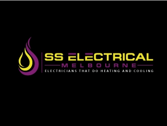 SS ELECTRICAL MELBOURNE (HEATING AND COOLING) logo design by fantastic4