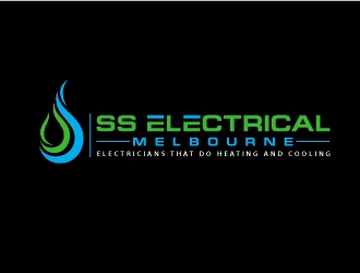 SS ELECTRICAL MELBOURNE (HEATING AND COOLING) logo design by fantastic4