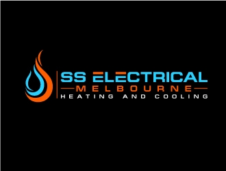 SS ELECTRICAL MELBOURNE (HEATING AND COOLING) logo design by fantastic4