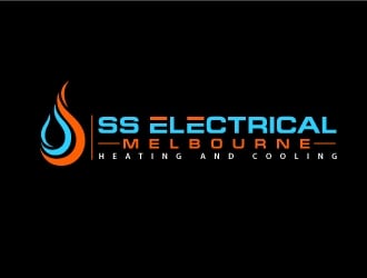 SS ELECTRICAL MELBOURNE (HEATING AND COOLING) logo design by fantastic4