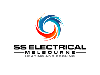 SS ELECTRICAL MELBOURNE (HEATING AND COOLING) logo design by PRN123