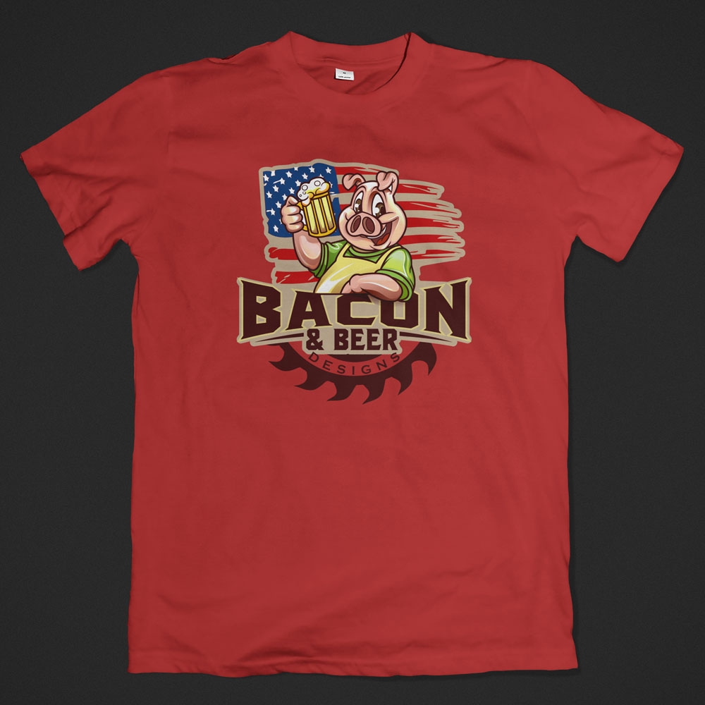 BACON & BEER DESIGNS   logo design by 69degrees
