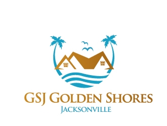 GSJ Golden Shores Jacksonville logo design by PMG