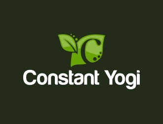 Constant Yogi logo design by MarkindDesign