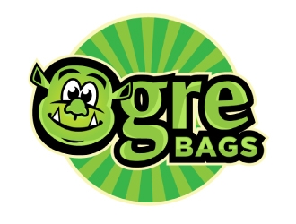 Ogre Bags logo design by wastra