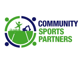 Community Sports Partners logo design by PMG