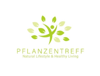 Pflanzentreff logo design by mawanmalvin