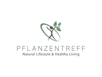 Pflanzentreff logo design by mawanmalvin