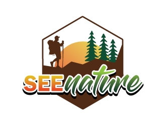 Seenature logo design by IjVb.UnO
