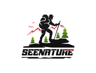 Seenature logo design by mikael